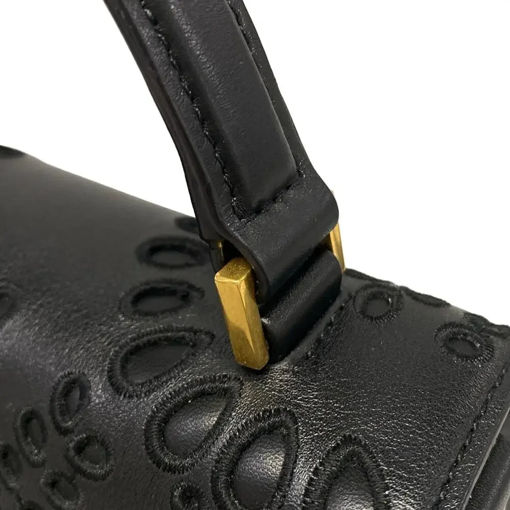 Valentino Garavani V-Sling Small Handbag Leather Chemical Fiber